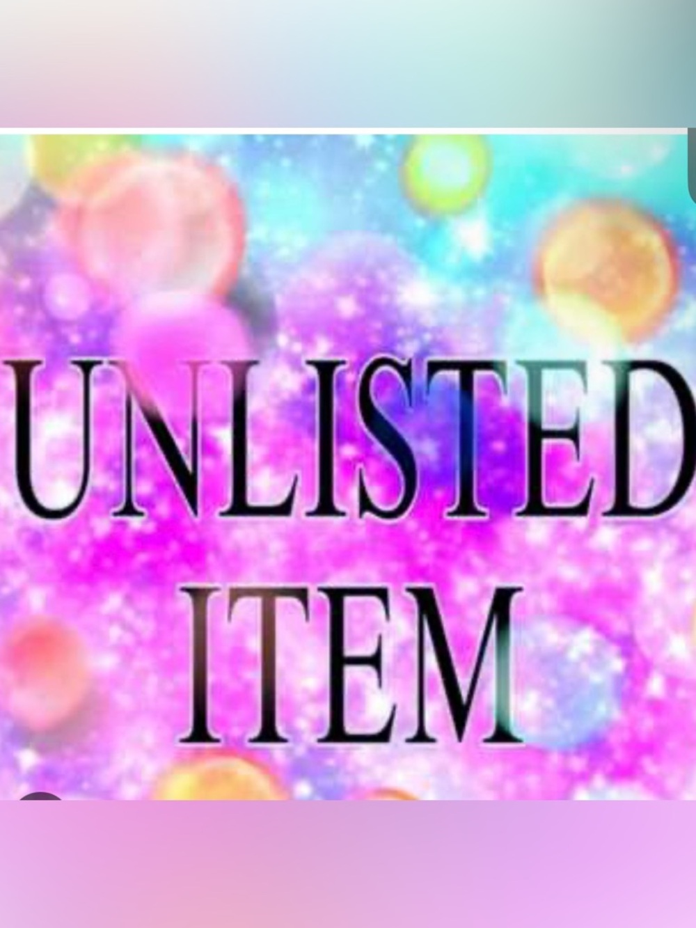 Item shown in live